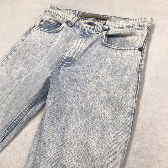 90s LEVIS Silvertab 512 Acid Wash Jean Men 33/34 (30x32 actual) USA Slim Taper - Picture 5 of 16